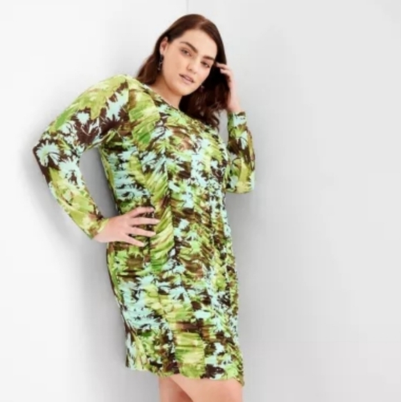 NWT GABRIELLA KAREA JOHNSON X FUTURE COLLECTIVE PLUS DRESS - Picture 2 of 8